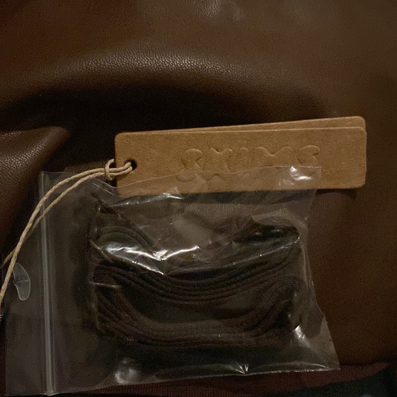 FAUX LEATHER TUBE TOP - Picture 6 of 8